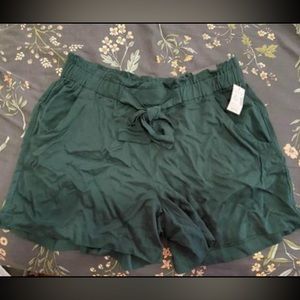Rich green shorts